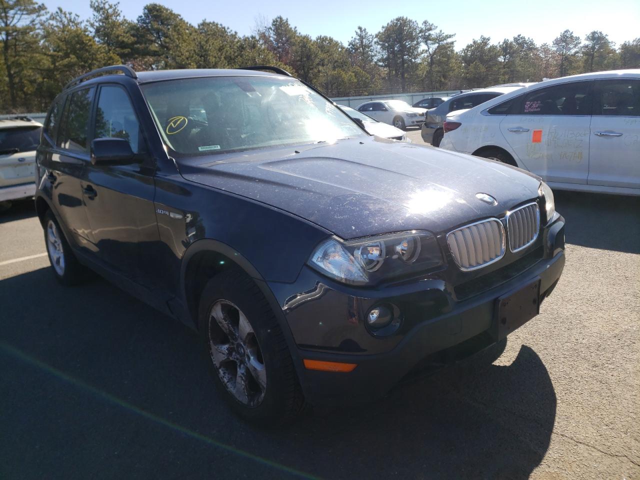 BMW X3 3.0SI 2007 with VIN WBXPC93467WF19804 - Photo from auction
