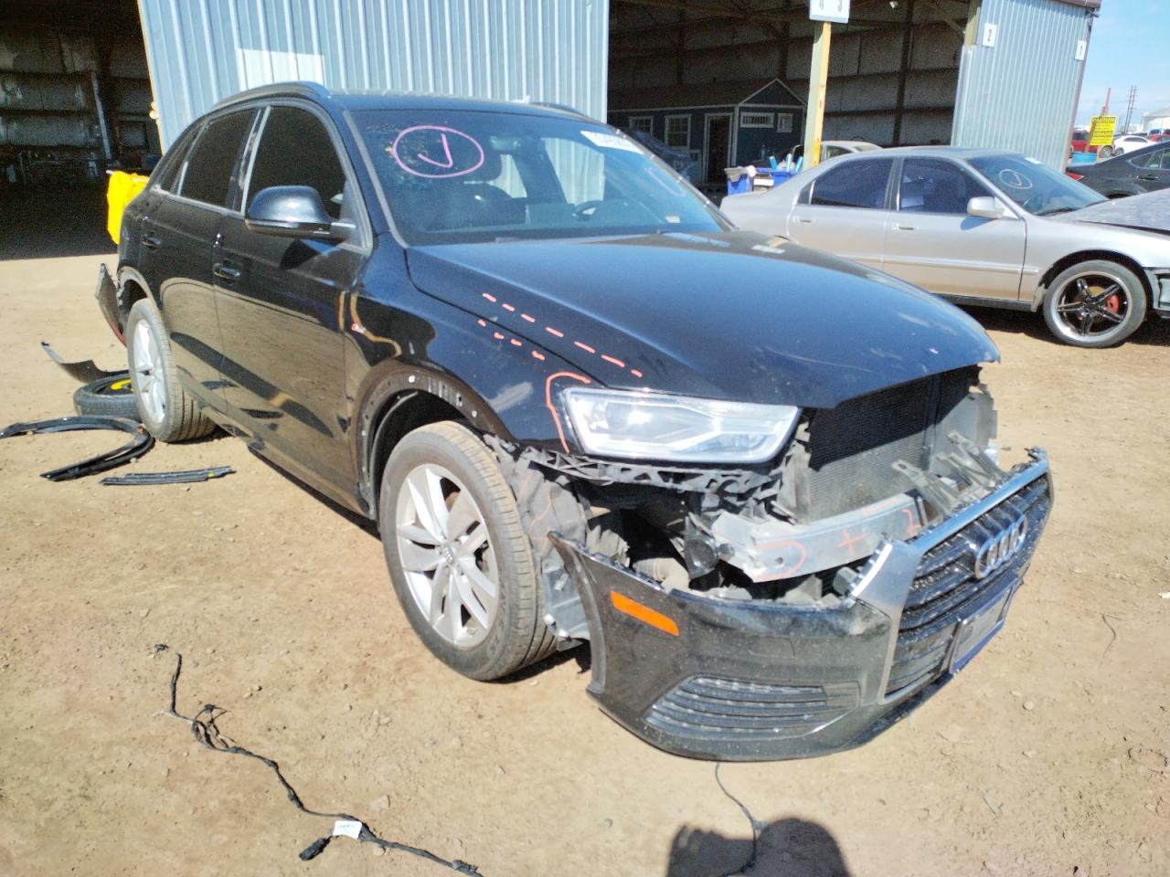 AUDI Q3 PREMIUM 2018 with VIN WA1BCCFS0JR019102 - Photo from auction