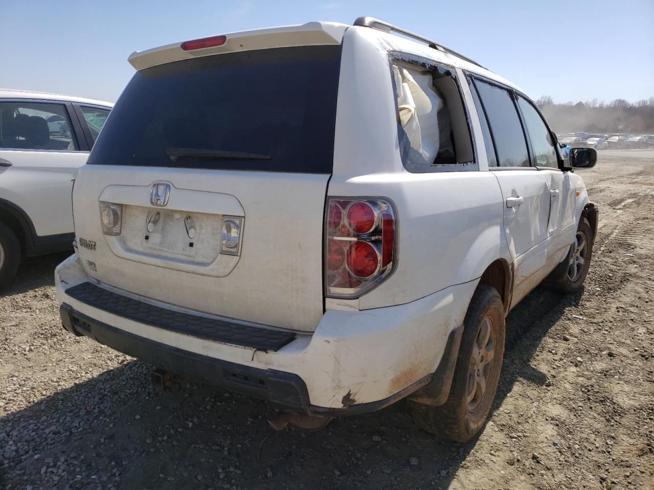 Photo 4 from auction – 2006 HONDA PILOT EX with VIN 5FNYF28416B034706
