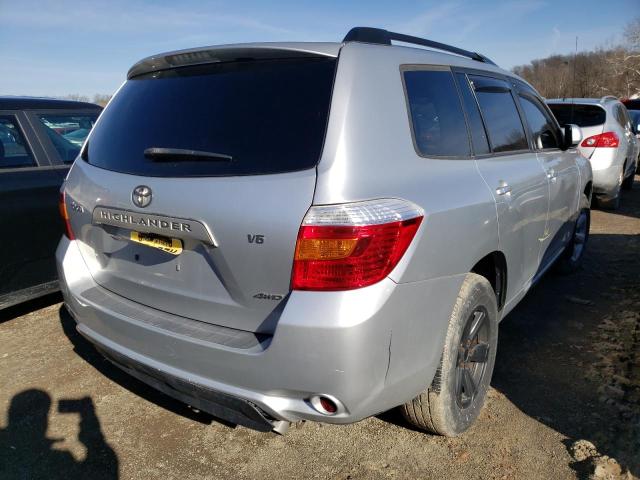 Photo 4 from auction – 2008 TOYOTA HIGHLANDER with VIN JTEES41A482017880