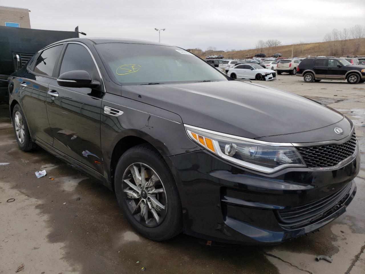 KIA OPTIMA LX 2016 with VIN 5XXGT4L35GG068192 - Photo from auction