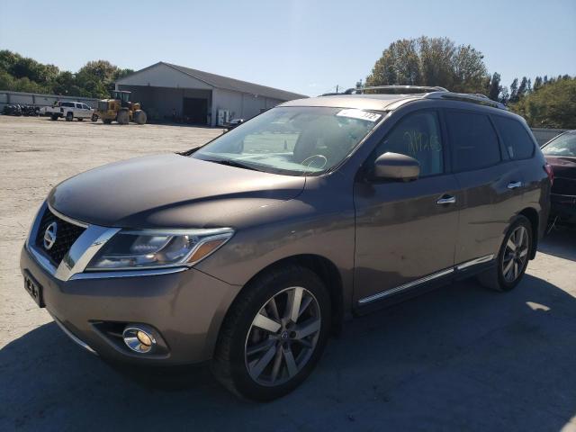 Photo 2 from auction – 2013 NISSAN PATHFINDER with VIN 5N1AR2MN2DC645566