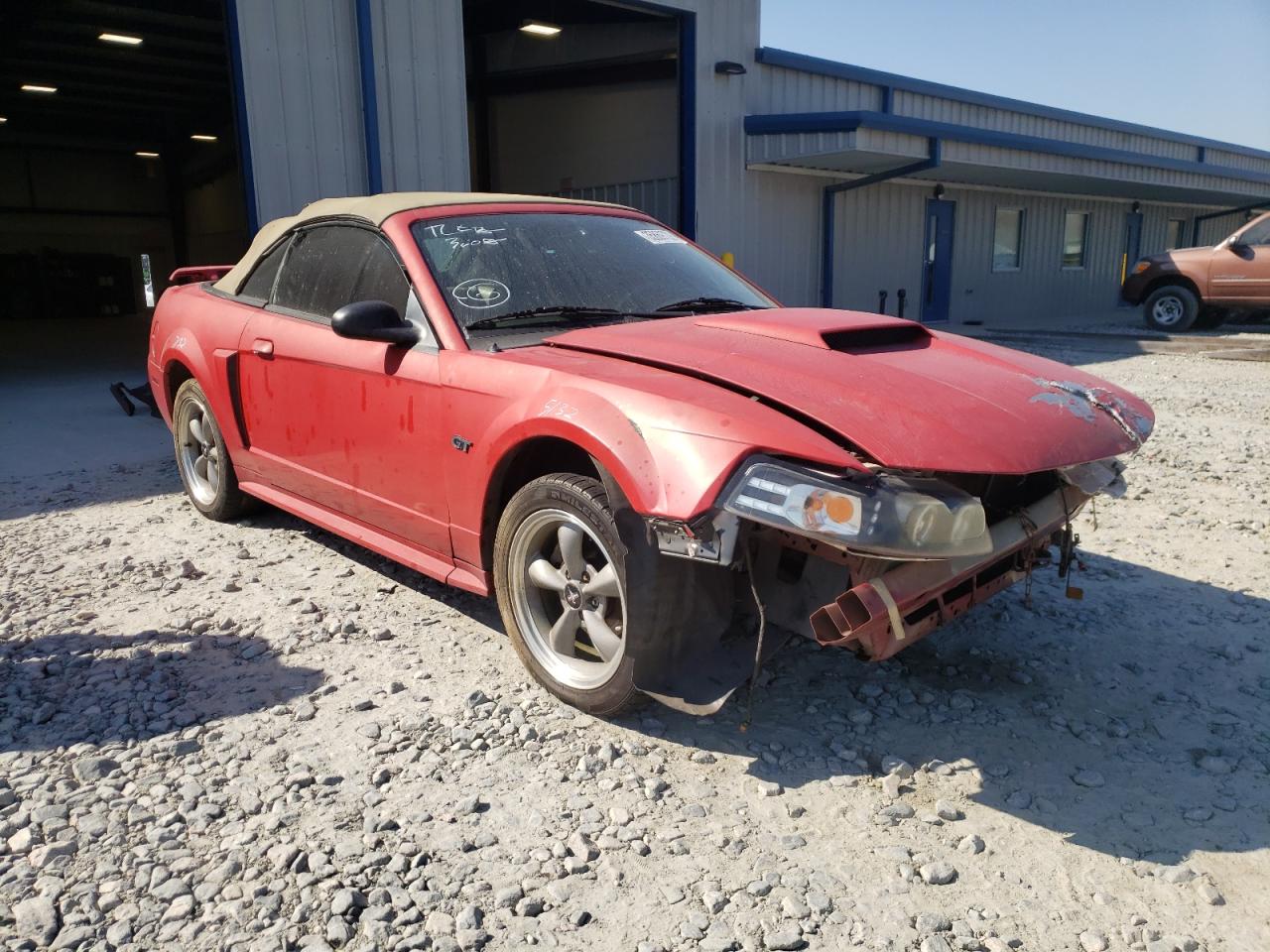 FORD MUSTANG GT 2002 with VIN 1FAFP45X02F156094 - Photo from auction