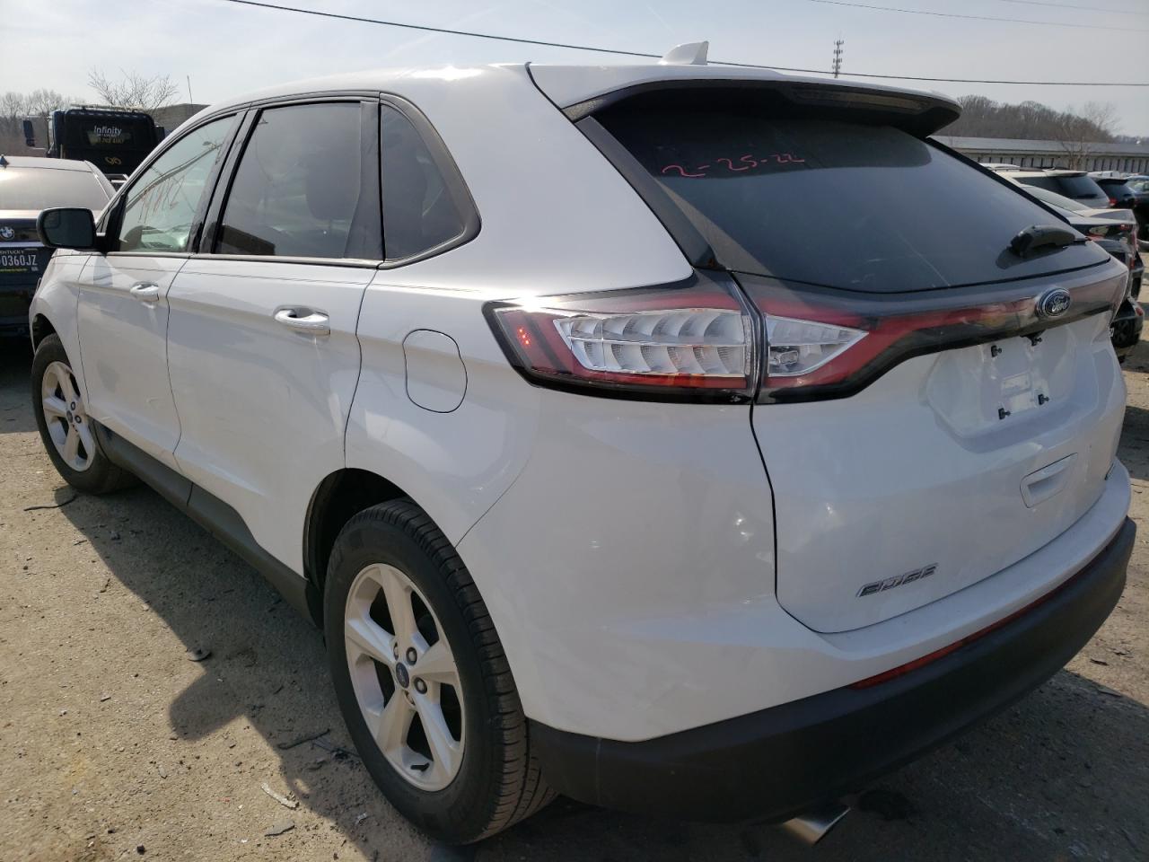Photo 3 from auction – 2018 FORD EDGE SE with VIN 2FMPK3G93JBB39212