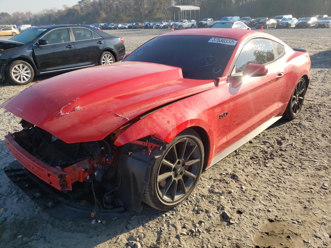 Photo 2 from auction – 2016 FORD MUSTANG with VIN 1FA6P8CF3G5332098