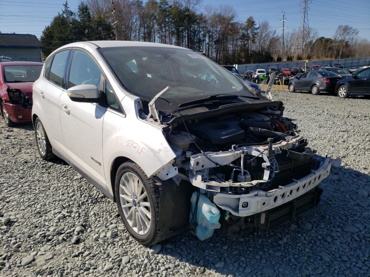 FORD C-MAX SEL 2013 with VIN 1FADP5BU6DL511359 - Photo from auction