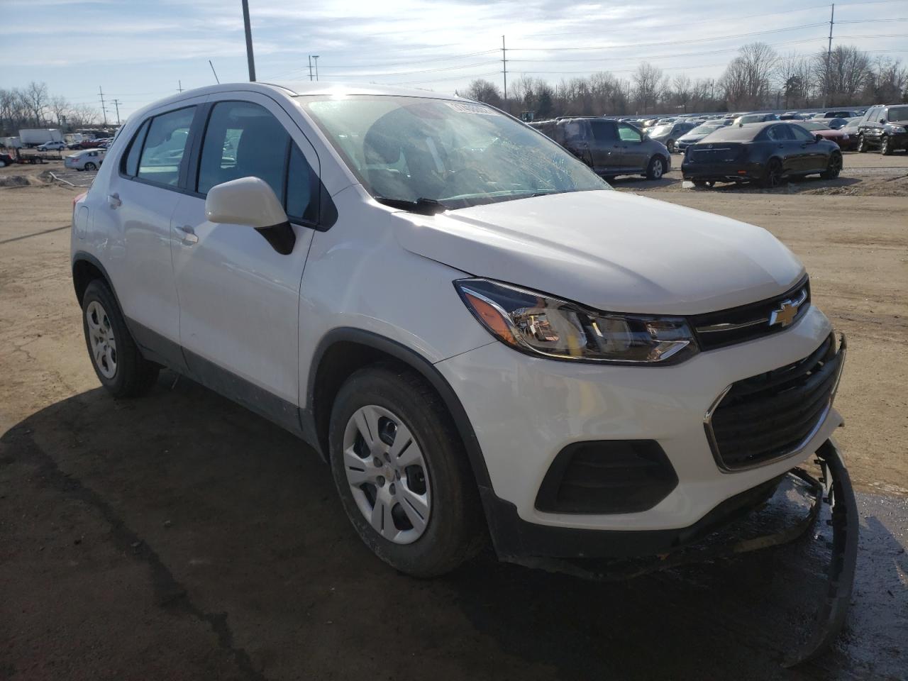 CHEVROLET TRAX LS 2017 with VIN 3GNCJKSB7HL213229 - Photo from auction