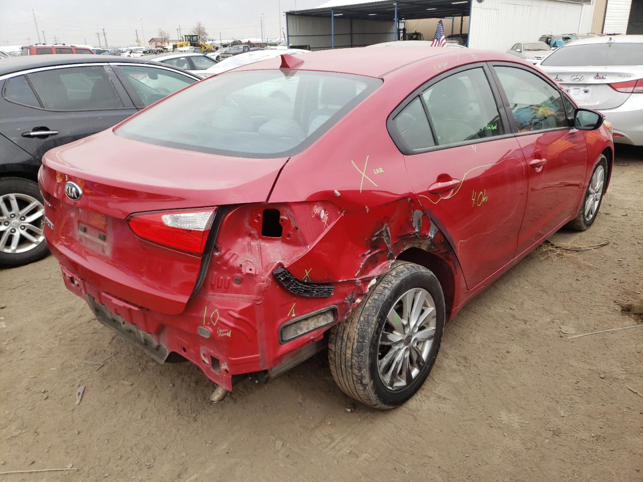 Photo 4 from auction – 2016 KIA FORTE LX with VIN KNAFX4A61G5554884
