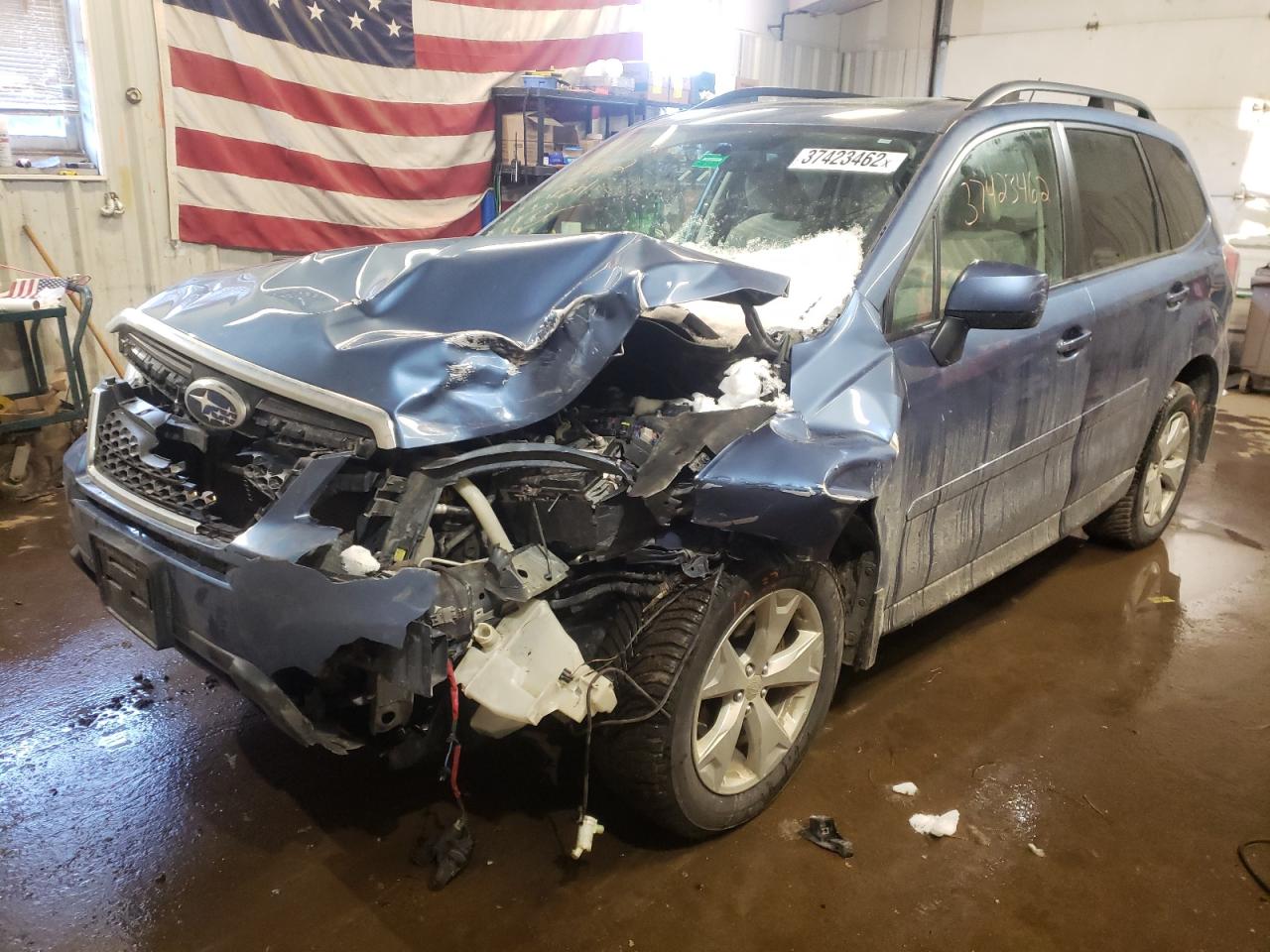 Photo 2 from auction – 2015 SUBARU FORESTER 2 with VIN JF2SJADC9FH556562