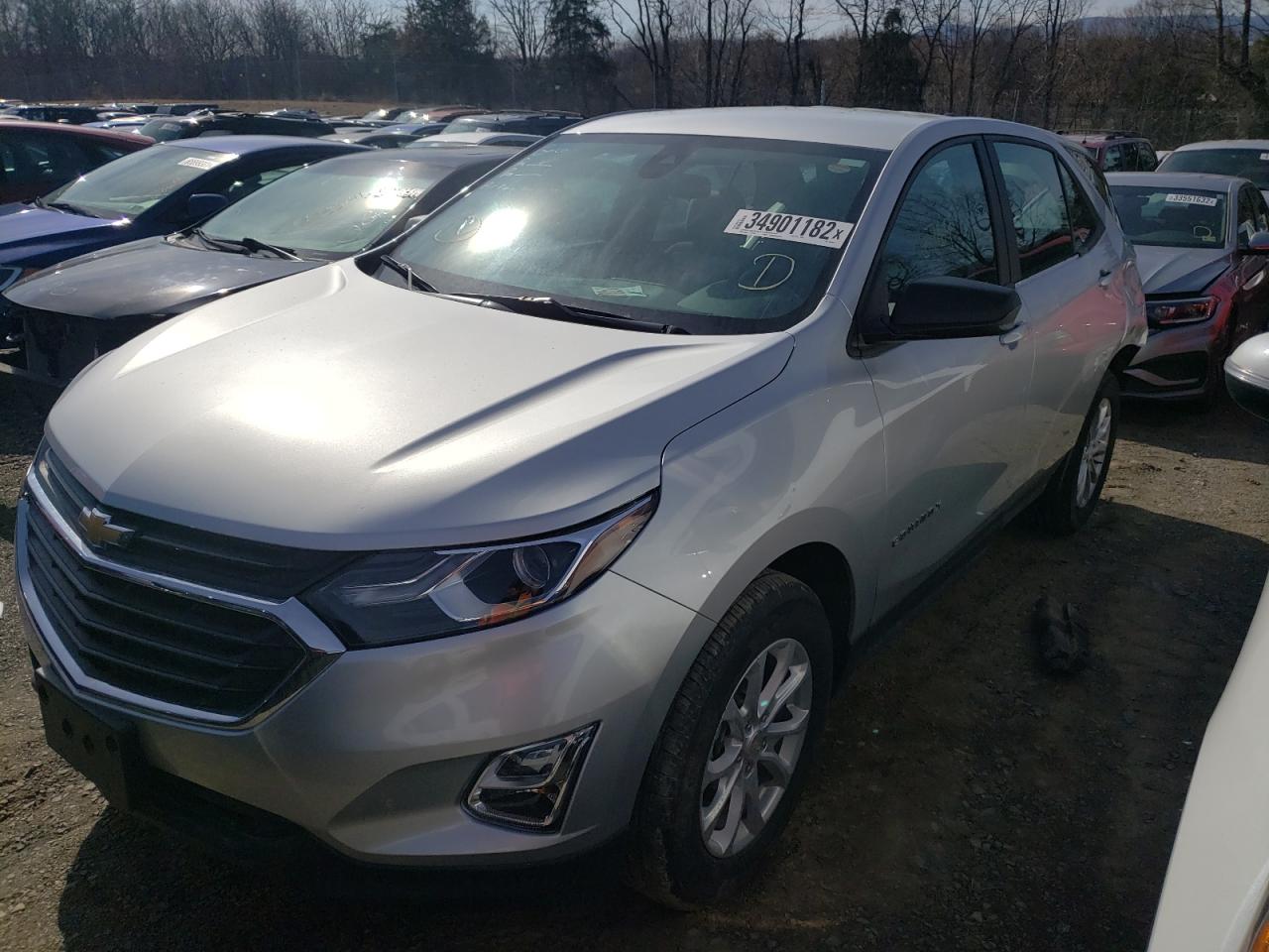 Photo 2 from auction – 2020 CHEVROLET EQUINOX LS with VIN 3GNAXHEV7LS689607