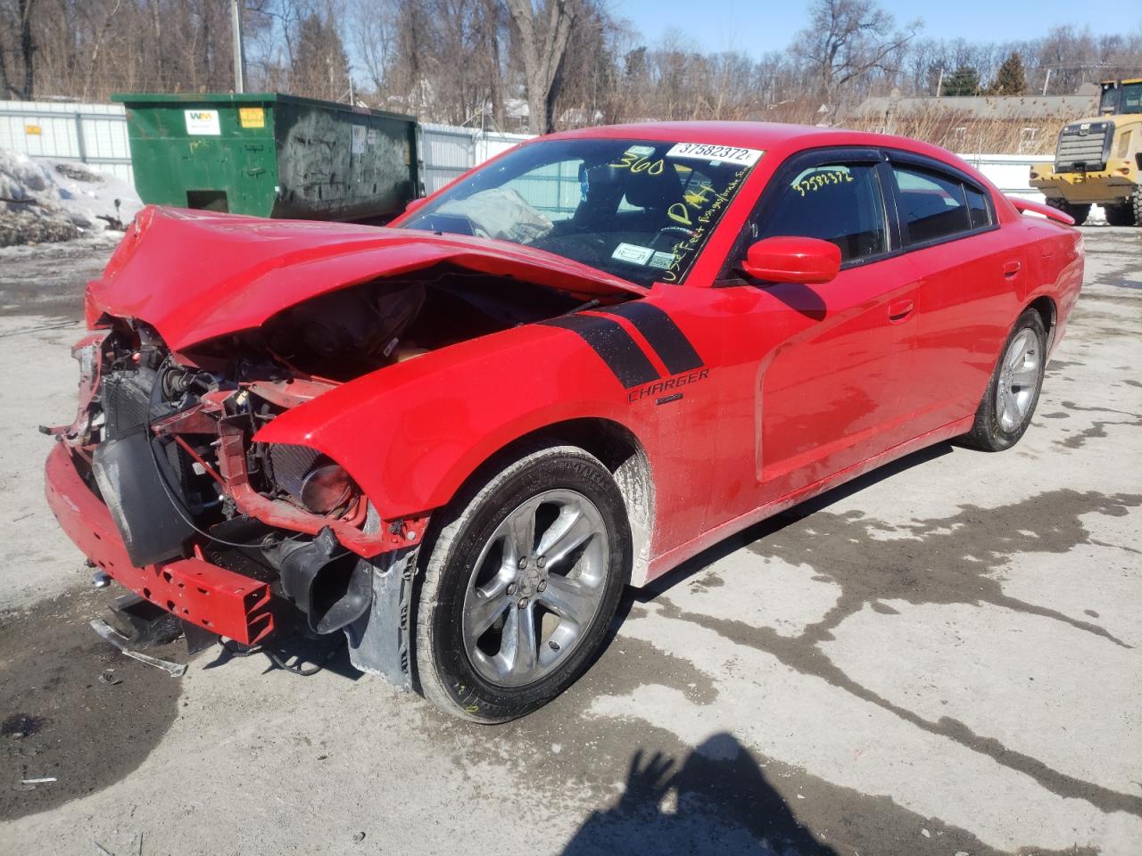 Photo 2 from auction – 2014 DODGE CHARGER SE with VIN 2C3CDXBG0EH295662