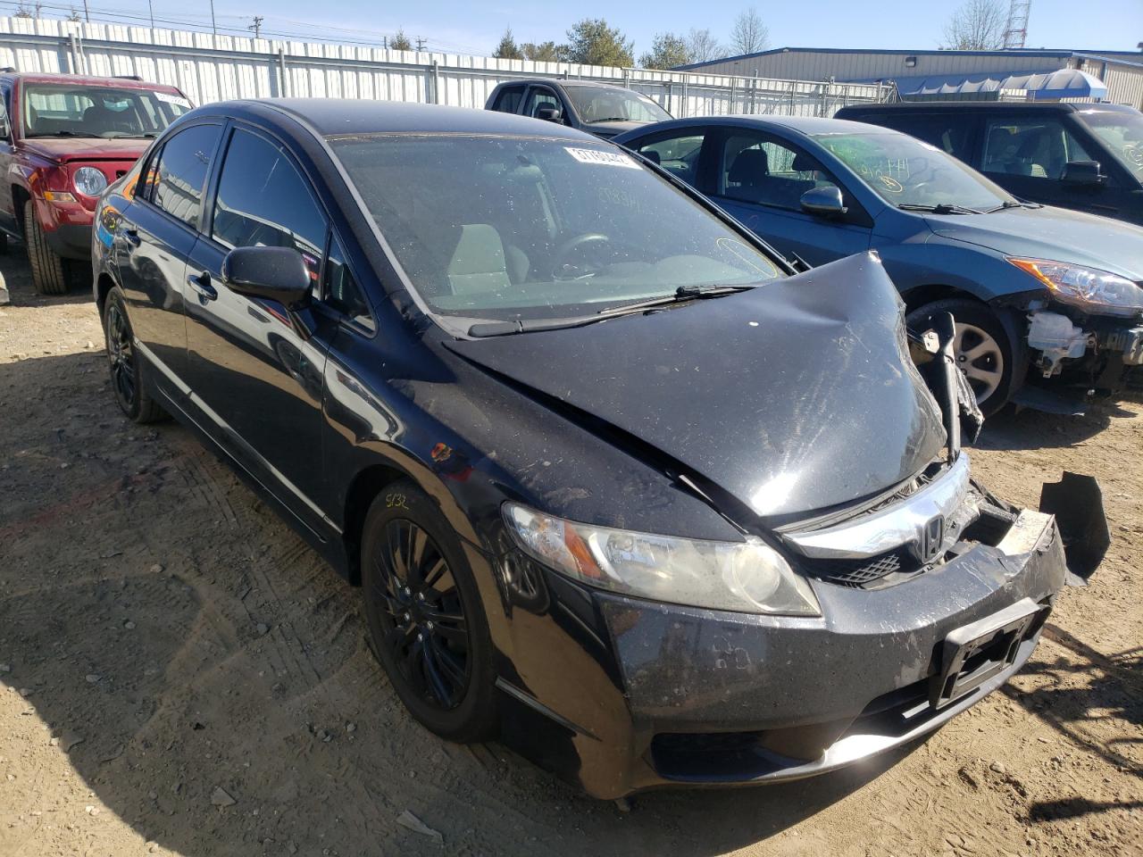 HONDA CIVIC LX 2011 with VIN 2HGFA1F52BH308514 - Photo from auction