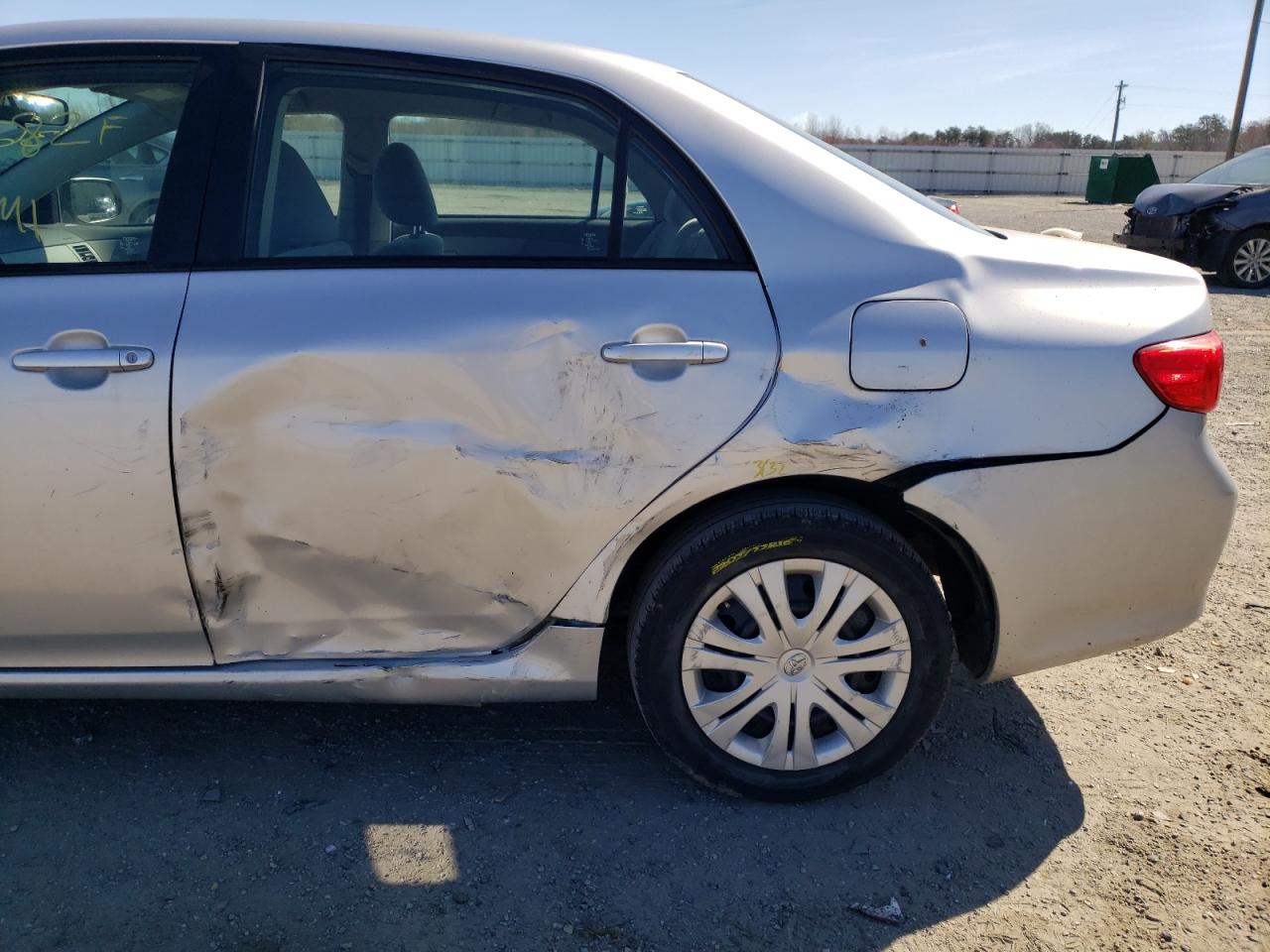 Photo 9 from auction – 2009 TOYOTA COROLLA BA with VIN JTDBL40E59J047812