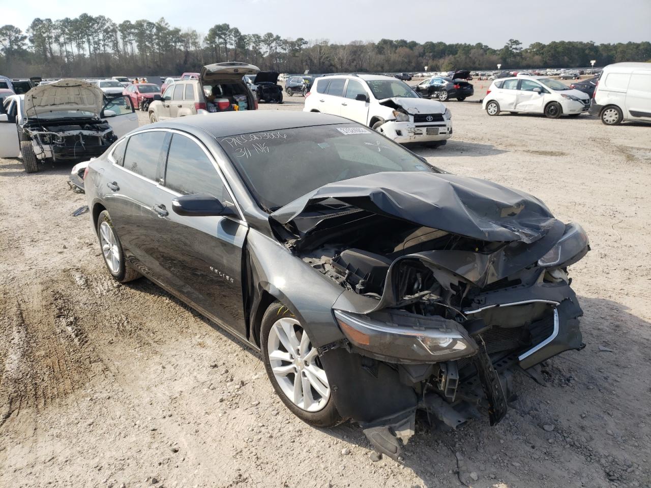 CHEVROLET MALIBU LT 2017 with VIN 1G1ZE5ST7HF235302 - Photo from auction