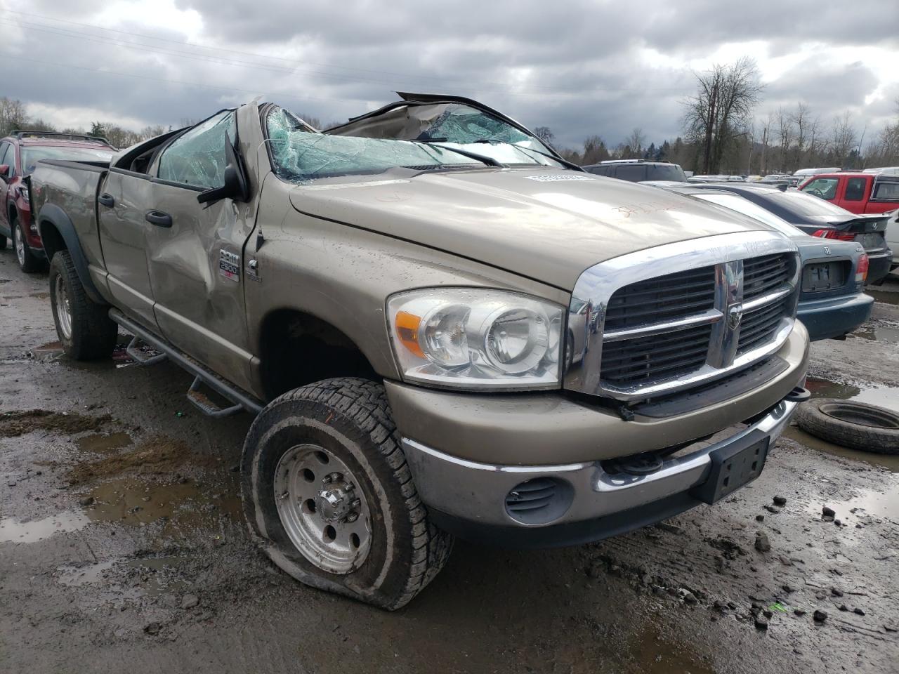 DODGE RAM 2500 S 2007 with VIN 1D7KS28CX7J524845 - Photo from auction