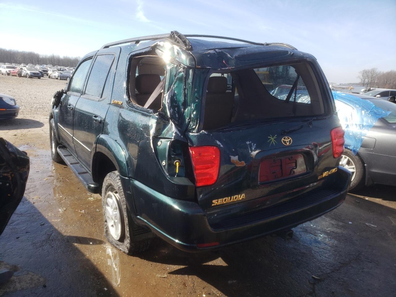 Photo 3 from auction – 2001 TOYOTA SEQUOIA LI with VIN 5TDBT48A41S039581