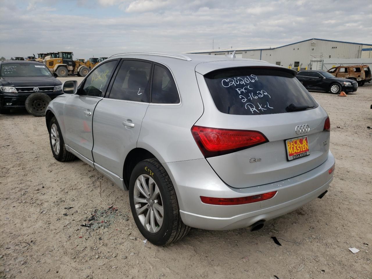 Photo 3 from auction – 2013 AUDI Q5 PREMIUM with VIN WA1CFAFP4DA029677