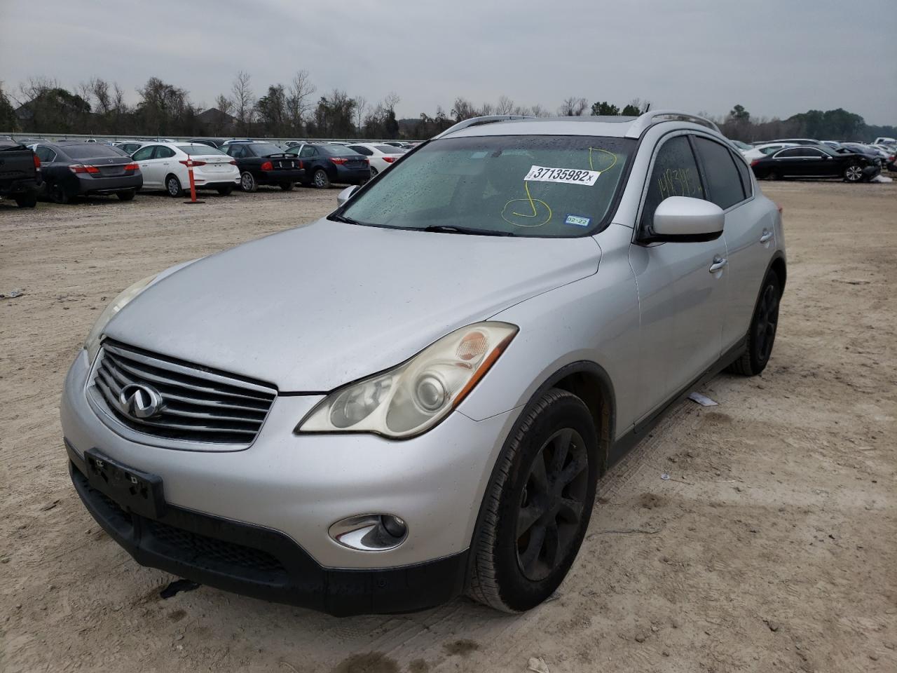 Photo 2 from auction – 2010 INFINITI EX35 BASE with VIN JN1AJ0HP2AM702028