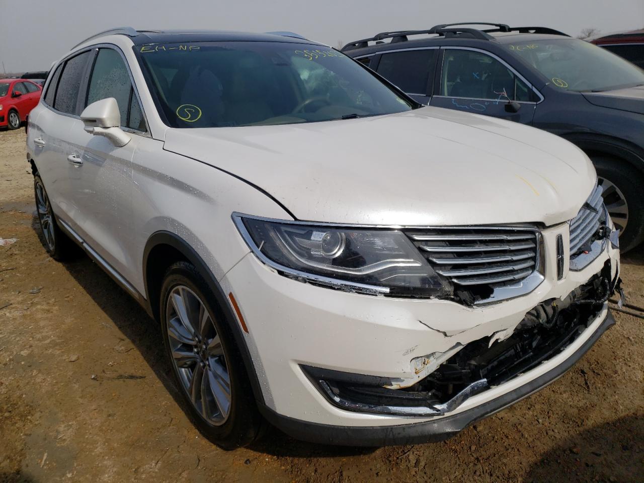 LINCOLN MKX RESERV 2017 with VIN 2LMPJ8LP5HBL25448 - Photo from auction