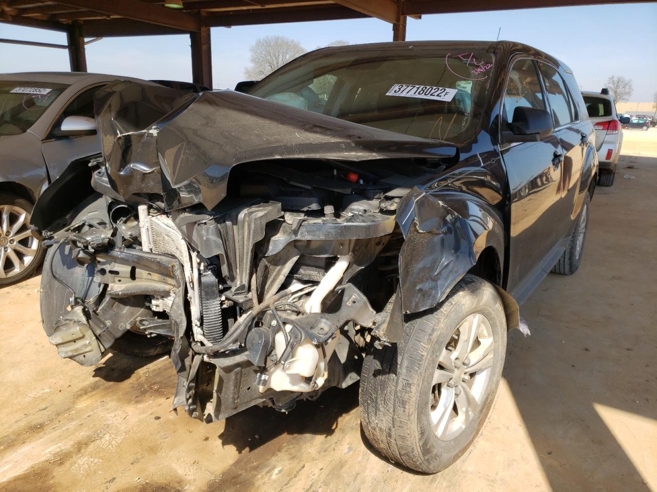 Photo 2 from auction – 2012 CHEVROLET EQUINOX LS with VIN 2GNALBEK3C6198786