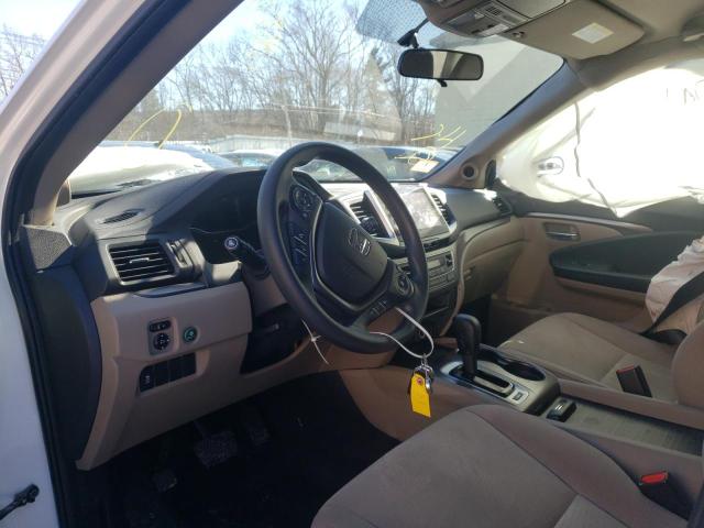 Photo 5 from auction – 2016 HONDA PILOT EX with VIN 5FNYF6H37GB092433