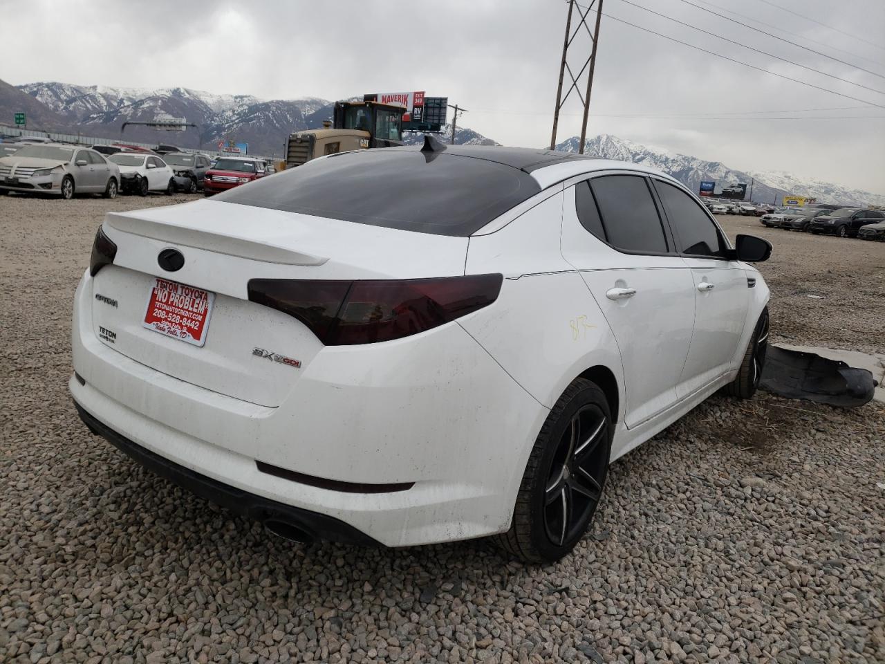Photo 4 from auction – 2012 KIA OPTIMA SX with VIN 5XXGR4A68CG057399