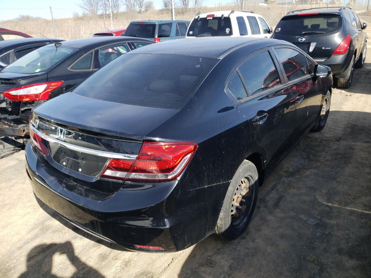 Photo 4 from auction – 2015 HONDA CIVIC LX with VIN 19XFB2F52FE217004