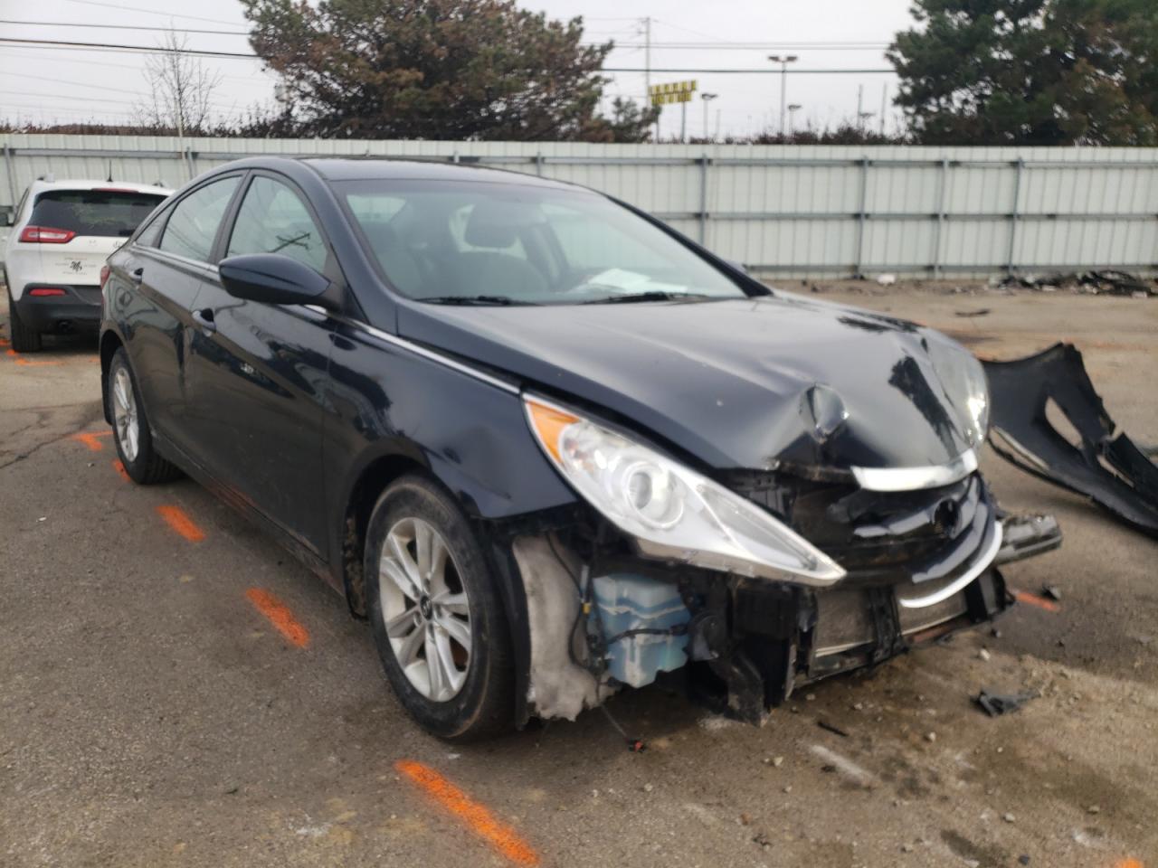 HYUNDAI SONATA GLS 2013 with VIN 5NPEB4AC4DH787950 - Photo from auction