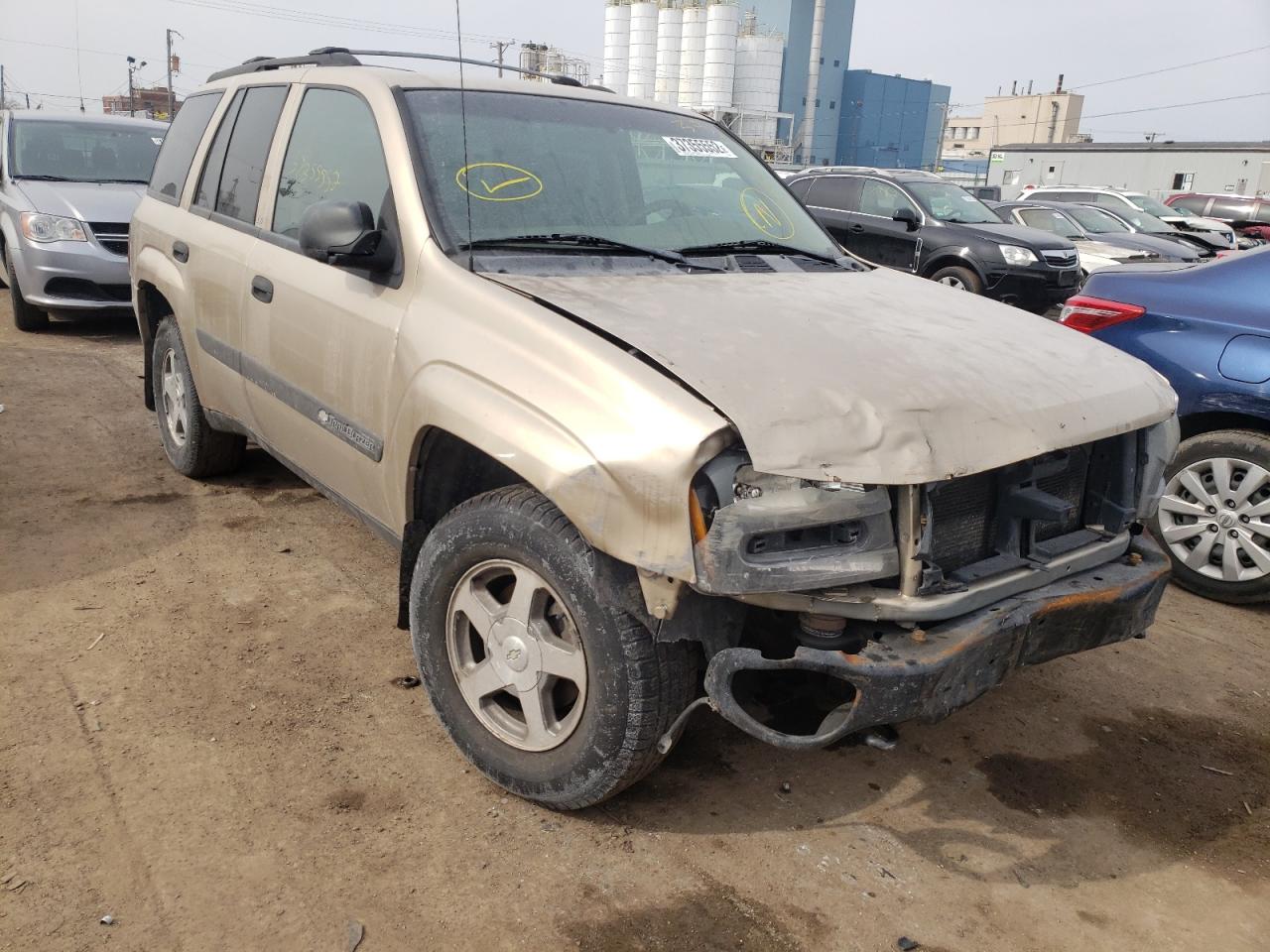 Photo 1 from auction – 2004 CHEVROLET TRAILBLAZE with VIN 1GNDT13S942243688