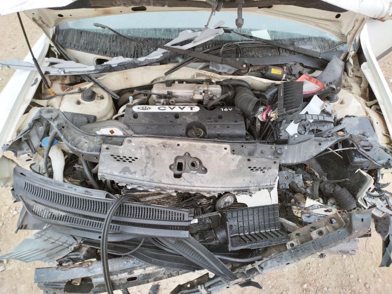 Photo 7 from auction – 2009 KIA RIO BASE with VIN KNADE223096443374