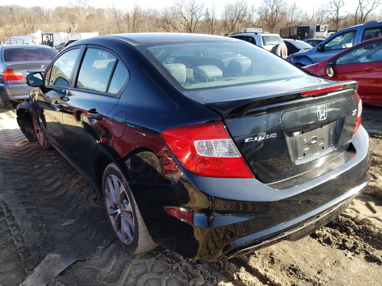 Photo 3 from auction – 2012 HONDA CIVIC SI with VIN 2HGFB6E51CH704950