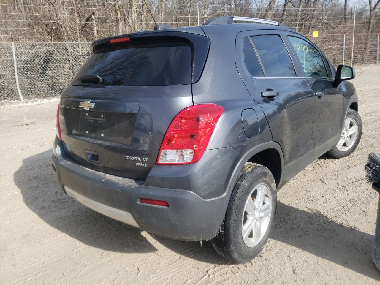 Photo 4 from auction – 2016 CHEVROLET TRAX 1LT with VIN 3GNCJPSB3GL246109