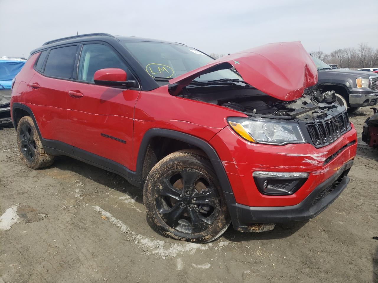 JEEP COMPASS LA 2018 with VIN 3C4NJDBB8JT453358 - Photo from auction