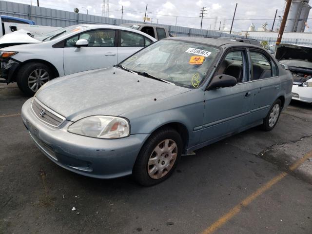 Photo 2 from auction – 2000 HONDA CIVIC BASE with VIN 2HGEJ6610YH555321
