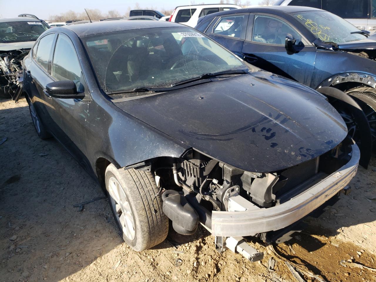 DODGE DART SXT 2014 with VIN 1C3CDFBH6ED877300 - Photo from auction
