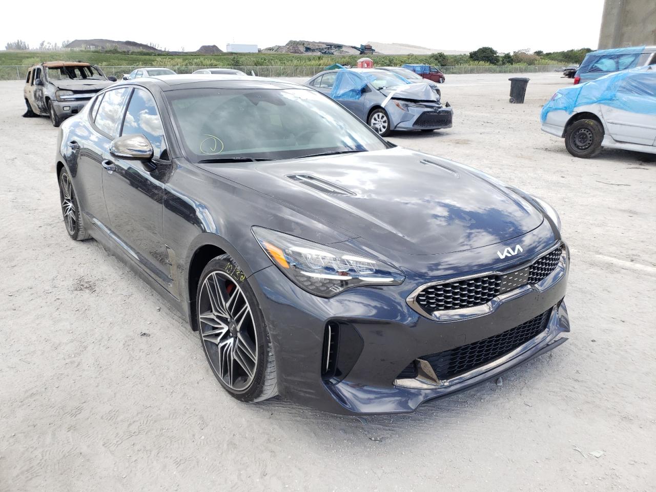 KIA STINGER GT 2022 with VIN KNAE45LC8N6099312 - Photo from auction
