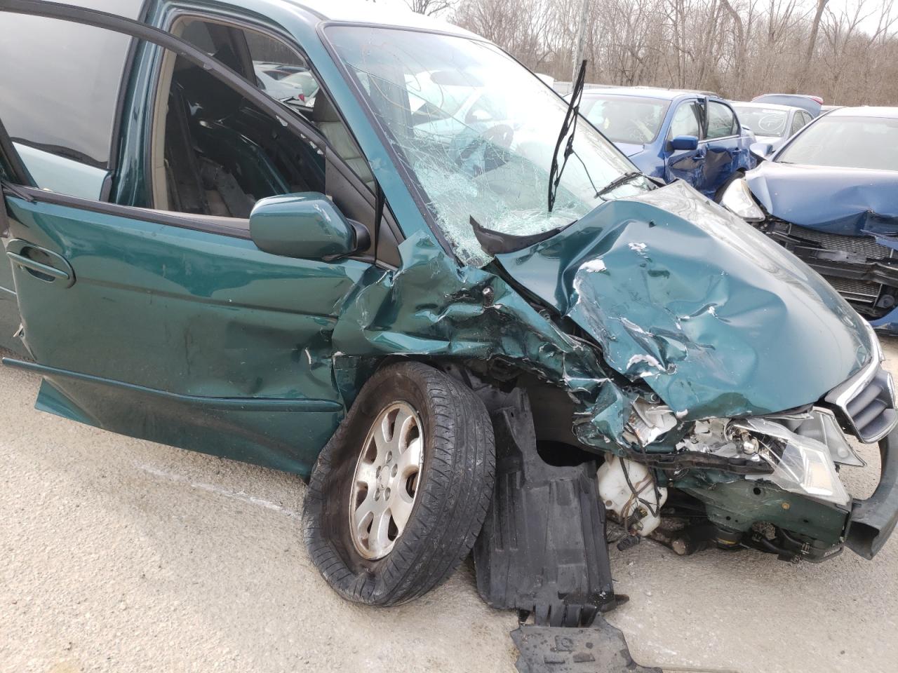 Photo 9 from auction – 2002 HONDA ODYSSEY EX with VIN 2HKRL18972H500766