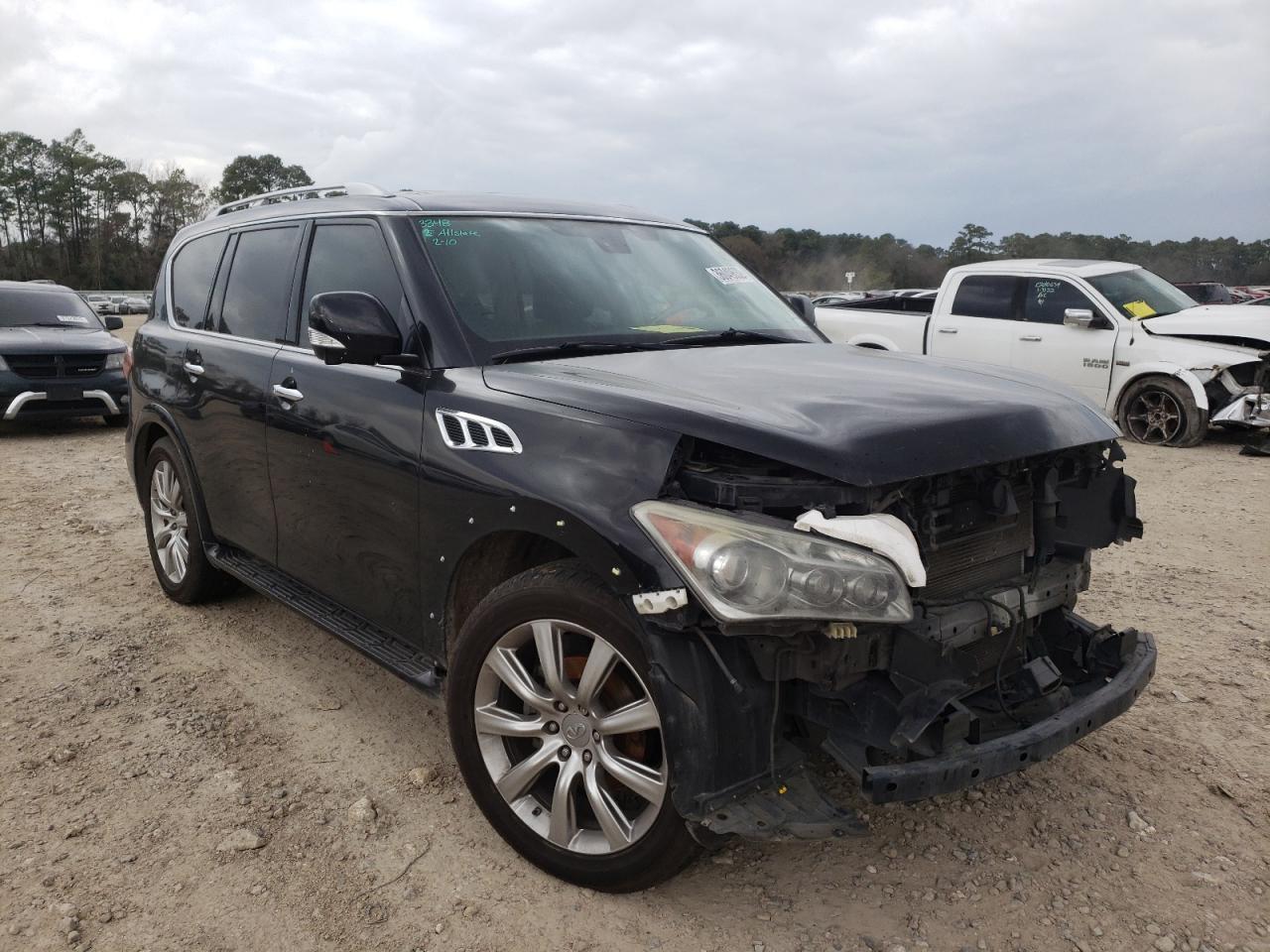 INFINITI QX56 2012 with VIN JN8AZ2ND3C9716607 - Photo from auction