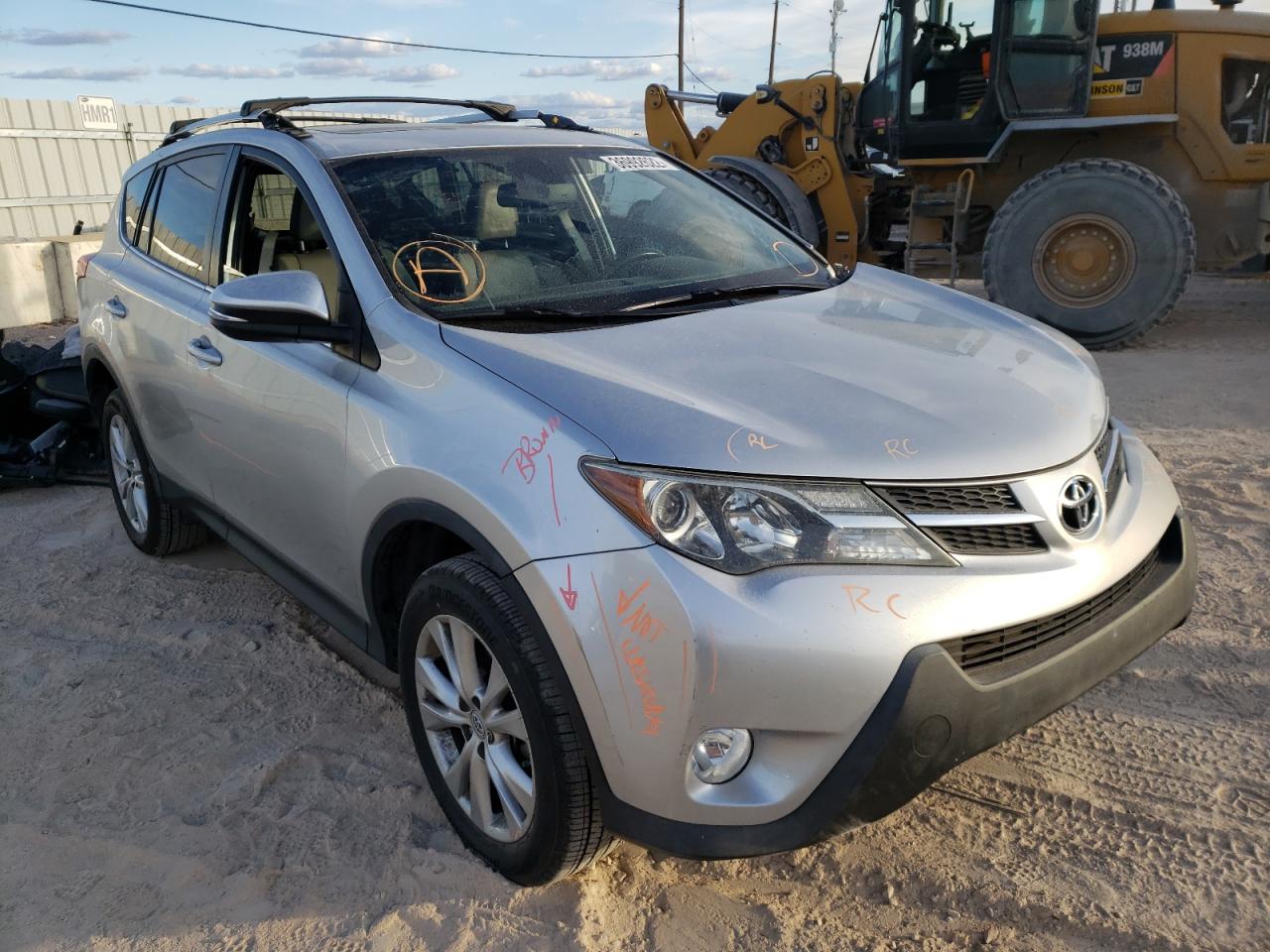 TOYOTA RAV4 LIMIT 2015 with VIN 2T3YFREV3FW213300 - Photo from auction