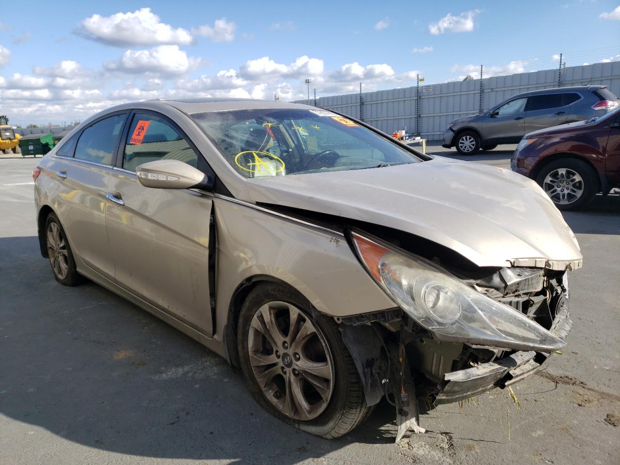 HYUNDAI SONATA SE 2011 with VIN 5NPEC4AC4BH140619 - Photo from auction