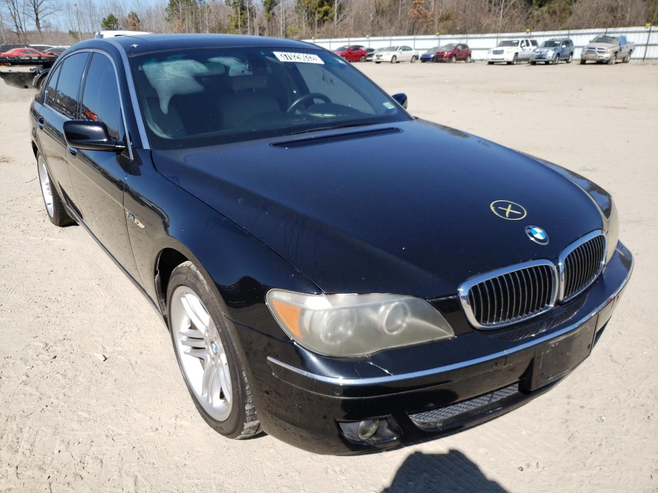 BMW 760 LI 2006 with VIN WBAHN03536DD98057 - Photo from auction