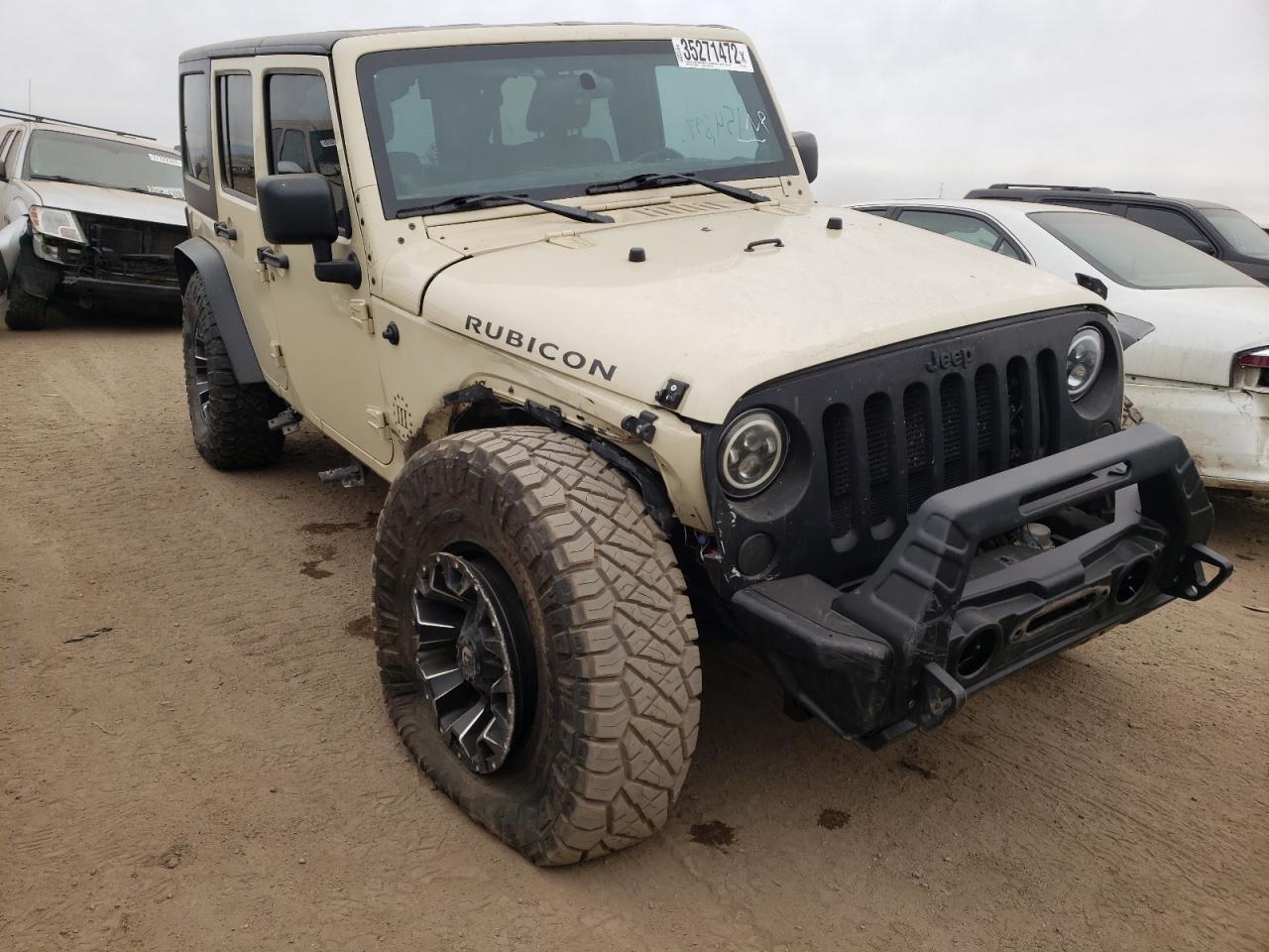 JEEP WRANGLER U 2012 with VIN 1C4BJWFG3CL117958 - Photo from auction