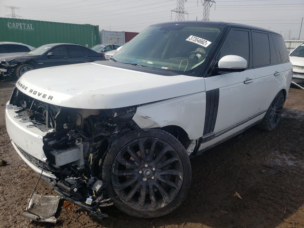 Photo 2 from auction – 2014 LAND ROVER RANGE ROVE with VIN SALGV2EF4EA146856