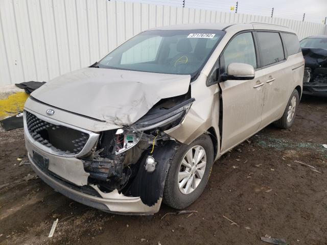 Photo 2 from auction – 2015 KIA SEDONA LX with VIN KNDMB5C19F6069952
