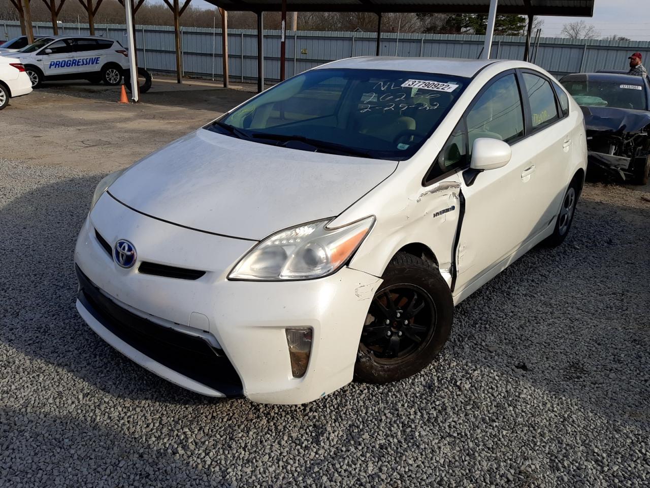 Photo 2 from auction – 2012 TOYOTA PRIUS with VIN JTDKN3DU4C1496444