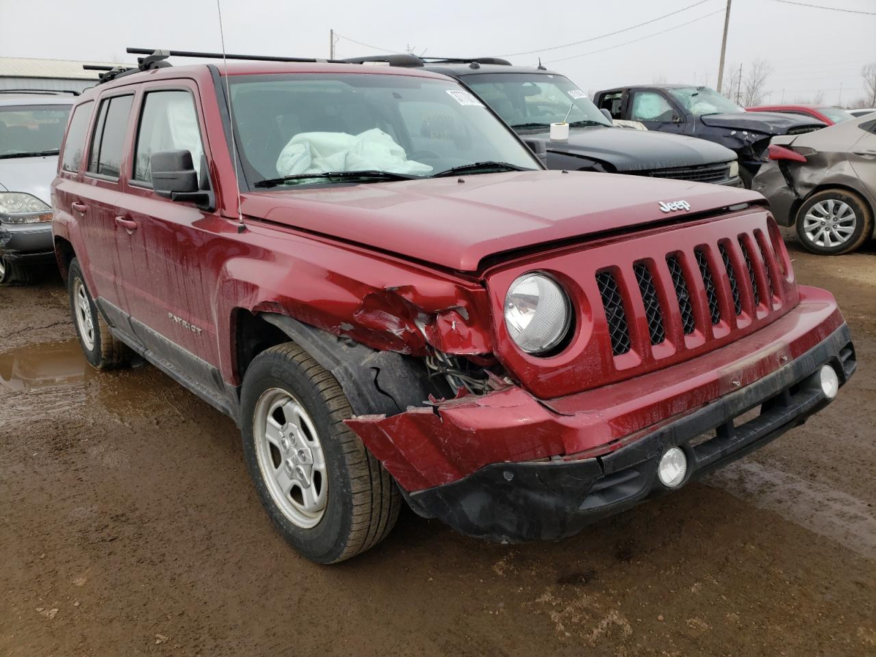 JEEP PATRIOT SP 2014 with VIN 1C4NJPBB7ED785319 - Photo from auction