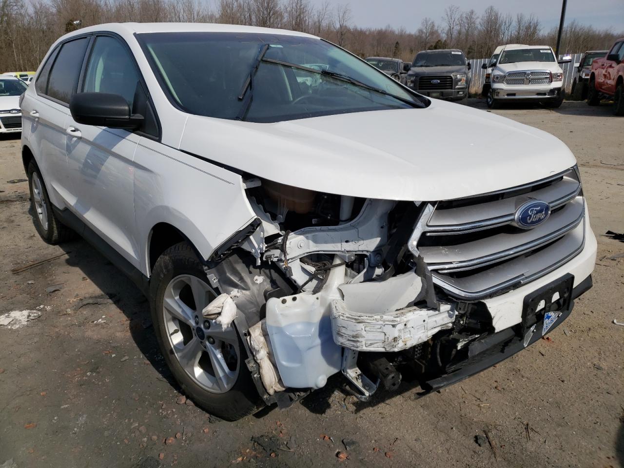 FORD EDGE SE 2018 with VIN 2FMPK3G93JBB39212 - Photo from auction