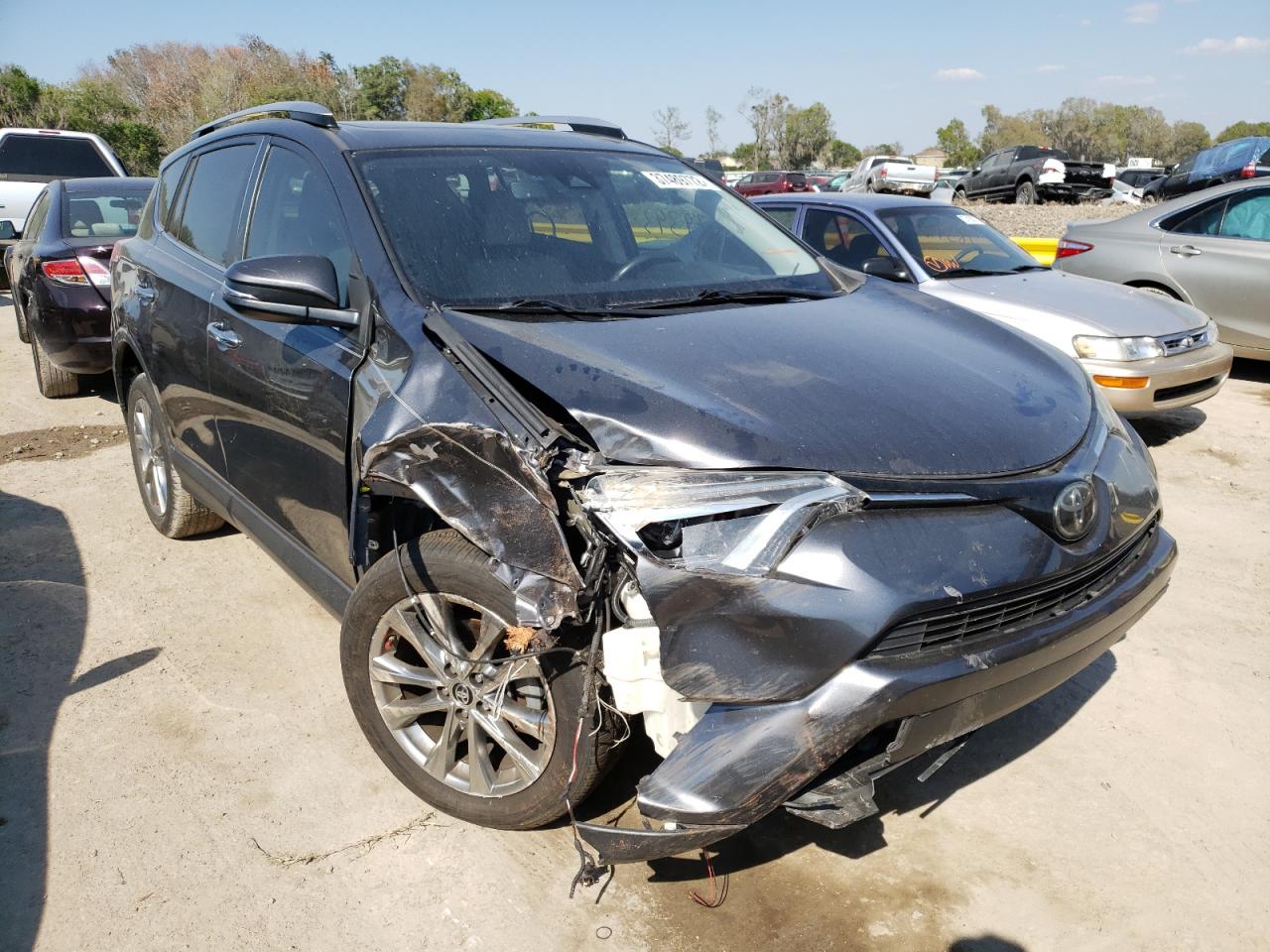 TOYOTA RAV4 LIMIT 2018 with VIN JTMYFREV8JD123081 - Photo from auction
