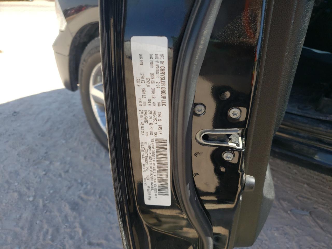 Photo 10 from auction – 2014 RAM 1500 ST with VIN 1C6RR6FT6ES269091