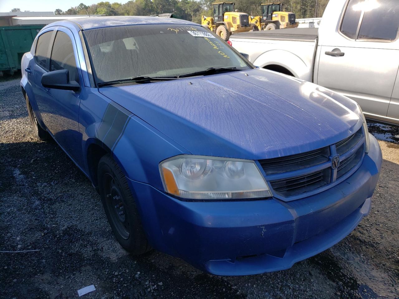 DODGE AVENGER SE 2008 with VIN 1B3LC46K28N115848 - Photo from auction